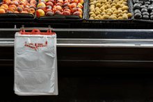 Clear W/Warning Header Produce Bag - 12X17 - LLDPE - Hercules Inc. Shop