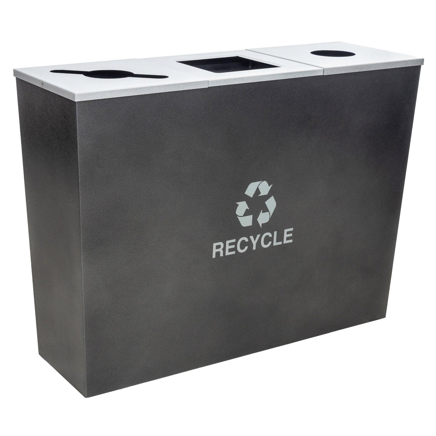 Metro Collection Three - Stream Receptacle - WlStandard RECYCLE Decal - Hercules Inc. Shop