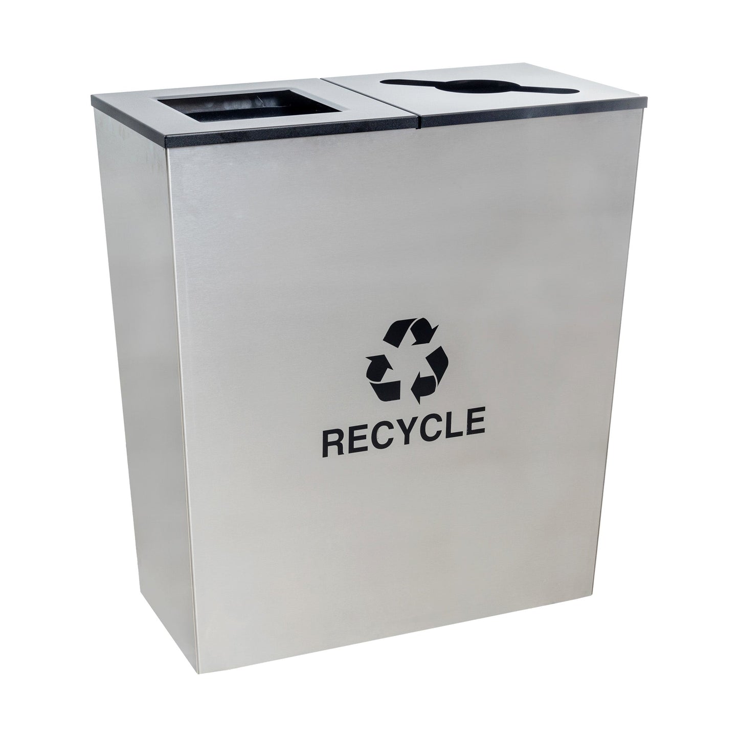 Metro Collection Two - Stream Receptacle - WlStandard RECYCLE Decal - Hercules Inc. Shop