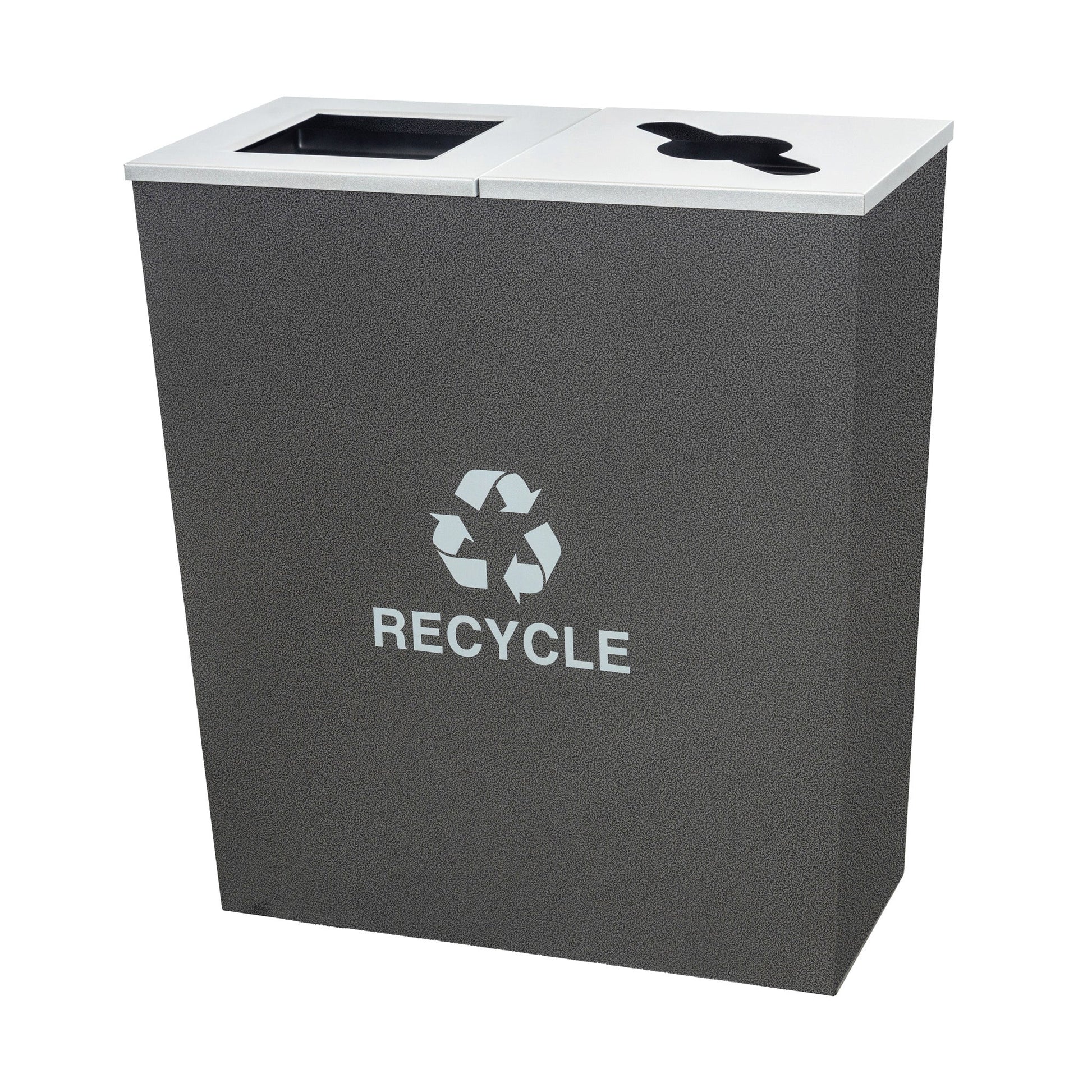 Metro Collection Two - Stream Receptacle - WlStandard RECYCLE Decal - Hercules Inc. Shop