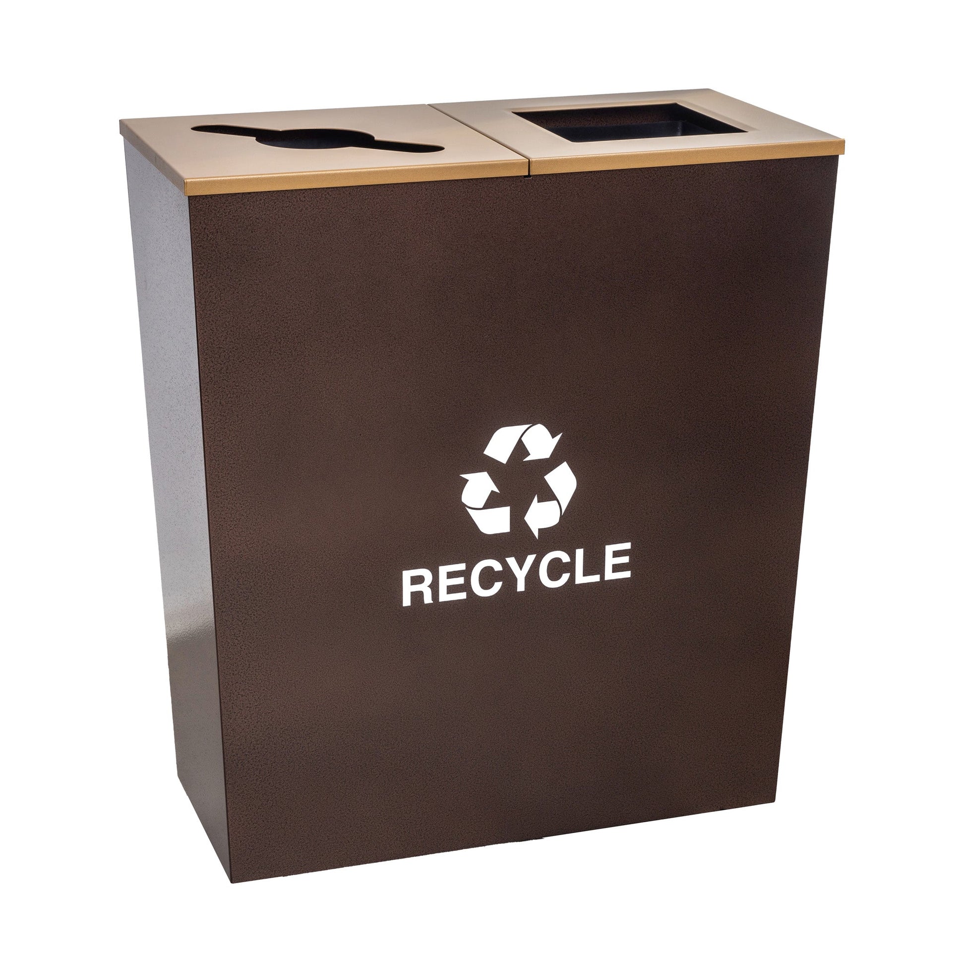 Metro Collection Two - Stream Receptacle - WlStandard RECYCLE Decal - Hercules Inc. Shop