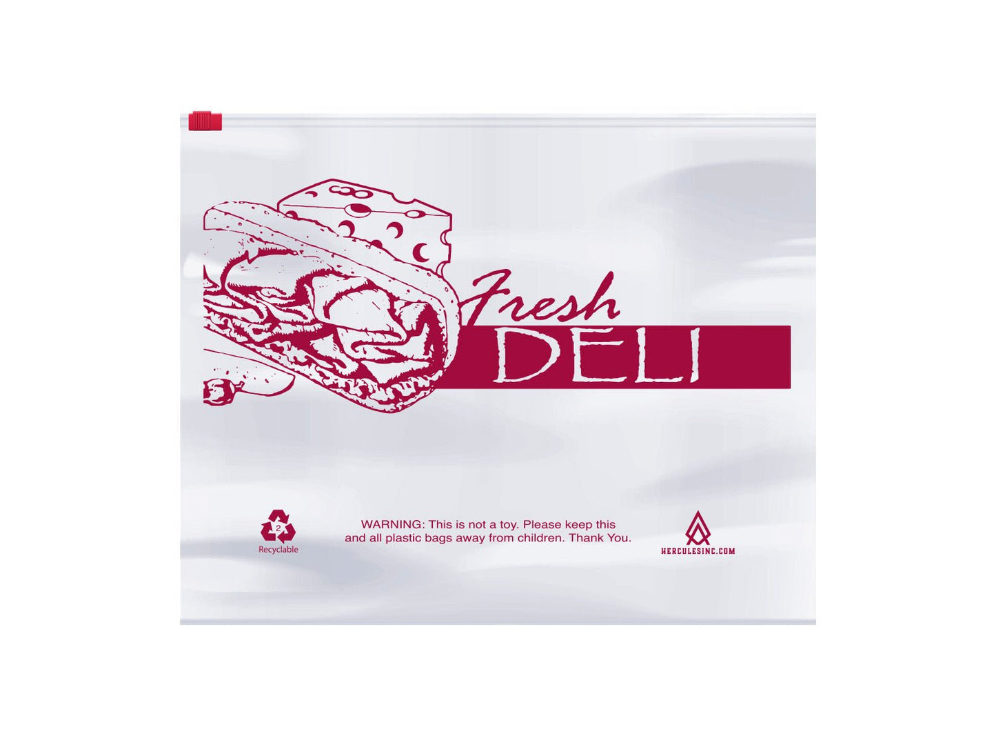 Slide 2 Klose zipper Bag - Fresh Deli - Top Full Saddle - Hercules Inc. Shop