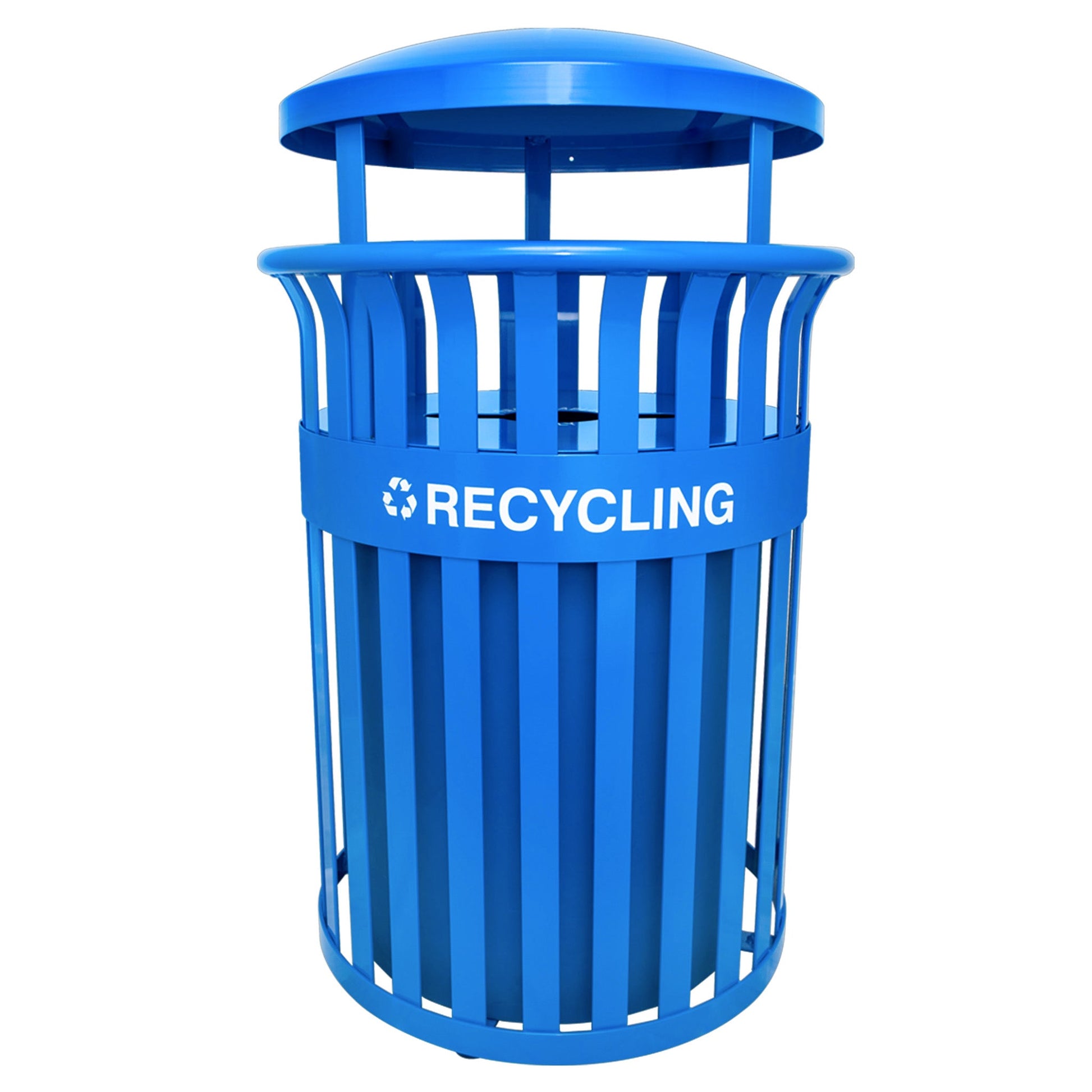 Streetscape Collection Recycling Receptacle w/ Canopy - Hercules Inc. Shop
