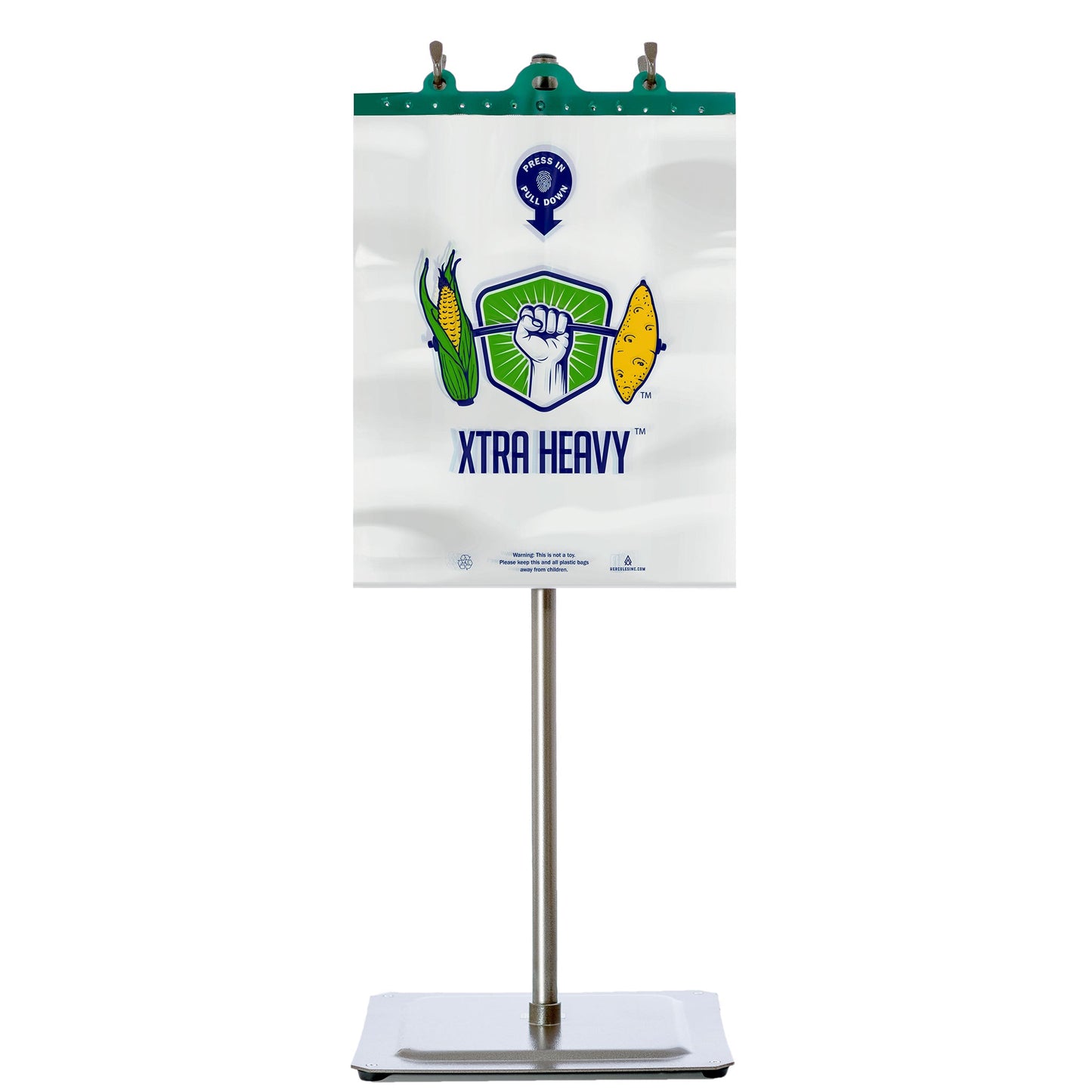 Xtra Heavy Produce Bag - 15" x 17" - LLDPE - Hercules Inc. Shop